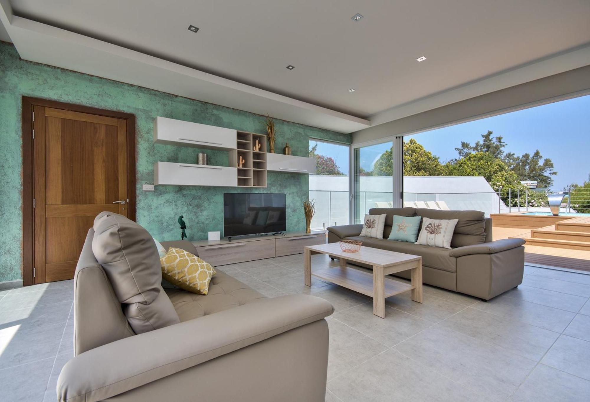 Villa Blu - Family Villa With Indoor Heated Pool, Sauna And Games Room 梅利哈 外观 照片