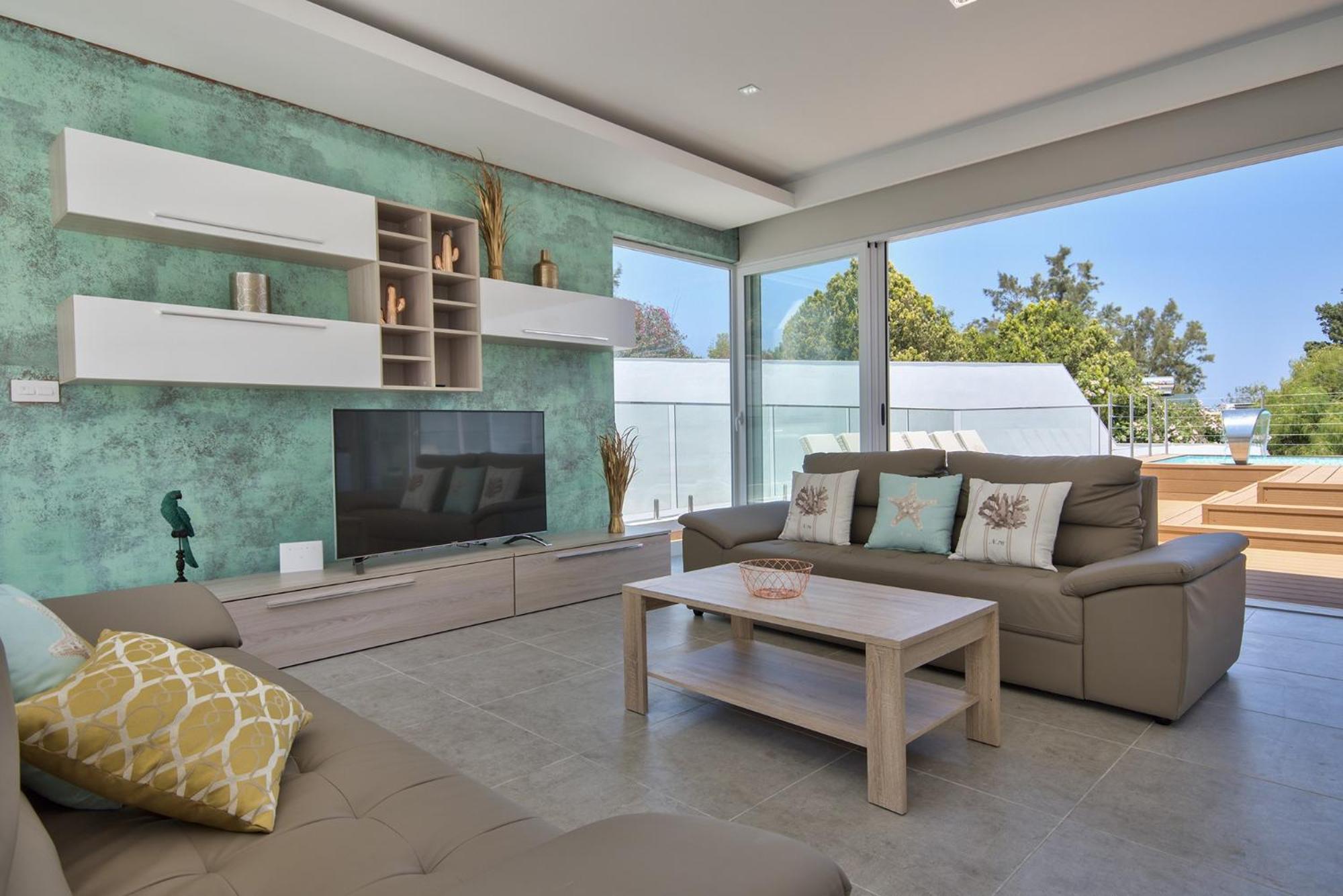 Villa Blu - Family Villa With Indoor Heated Pool, Sauna And Games Room 梅利哈 外观 照片
